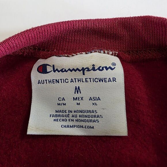 Vintage University of Denver Champion Sweatshirt Mens sz  M Red - Picture 5 of 10